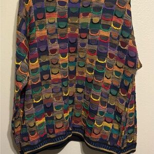 Colorful Geometric Men's Crewneck Sweater